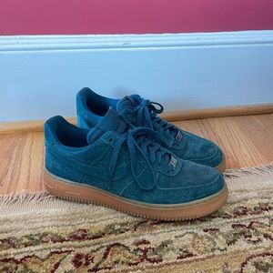 Suede Air Force Ones